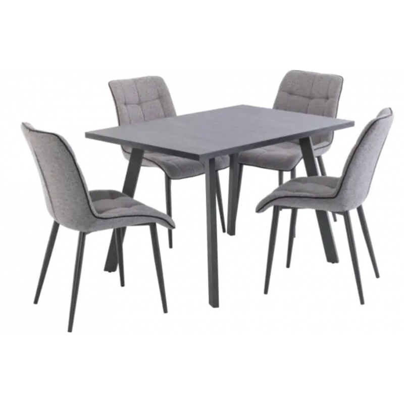 WOF Picasso Grey Dining Chair